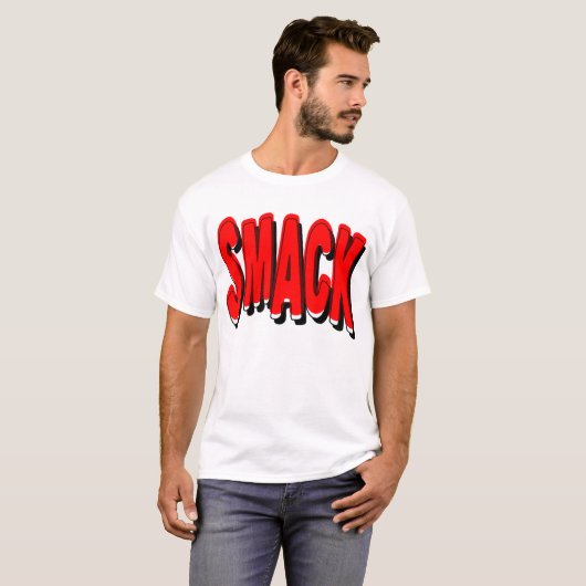 Comic sound effect t-shirt (Voorkant volledig)