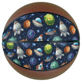 Comic Space Basketball Basketbal (Voorkant)