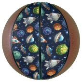 Comic Space Basketball Basketbal (Verticaal)