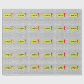 Comic Speak Super Gift Wrapping Paper Cadeaupapier (Vlak)