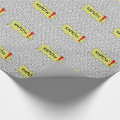 Comic Speak Super Gift Wrapping Paper Cadeaupapier (Hoek)