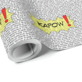 Comic Speak Super Gift Wrapping Paper Cadeaupapier (Rol Hoek)