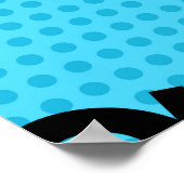 Comic speech belbles en vrouw lippen met verschill poster (Hoek)