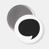 Comic Speech Bubble Magneet (Voorkant / Achterkant)