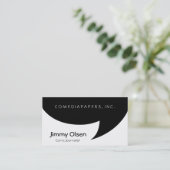 Comic Speech Bubble Visitekaartje (Staand voorkant)