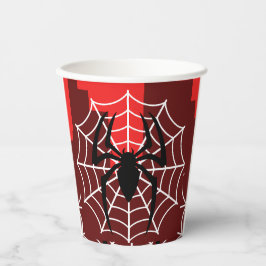 Comic Spider Thema Verjaardagsfeestje Papieren Bek Bekers