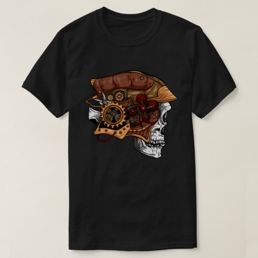 Comic Steampunk T-shirt (Design voorkant)