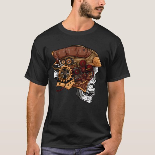 Comic Steampunk T-shirt (Voorkant)
