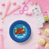 Comic stijl Verjaardag typografie splash Papieren Kommen (Feest)