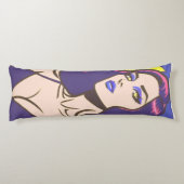 Comic stijl  vrouw Body Pillow Lichaamskussen (Achterkant)