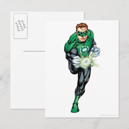 Comic Style — actief Briefkaart (Voorkant / Achterkant)