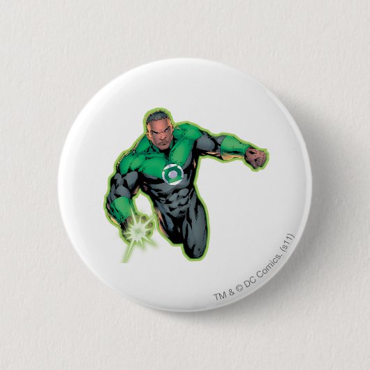 Comic Style - Green Lantern Ronde Button 5,7 Cm (Voorkant)