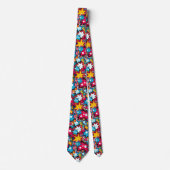 Comic Style Pattern Stropdas (Voorkant)