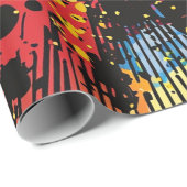 Comic Style Pop Art Explosion (10) Cadeaupapier (Rol Hoek)