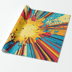 Comic Style Pop Art Explosion (11) Cadeaupapier