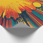 Comic Style Pop Art Explosion (1) Cadeaupapier (Hoek)