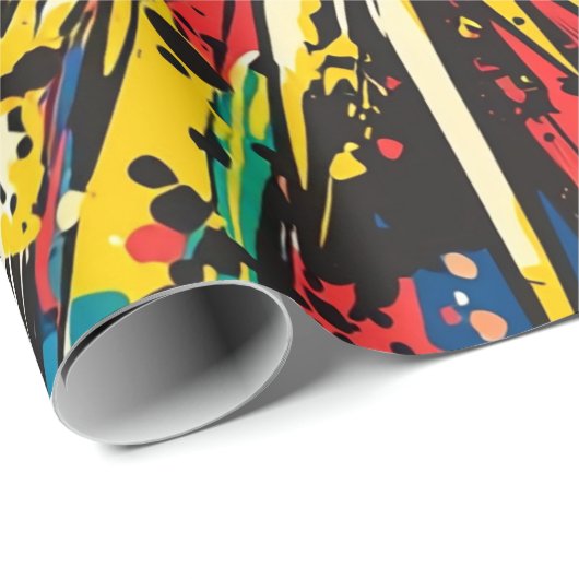 Comic Style Pop Art Explosion (2) Cadeaupapier (Rol Hoek)