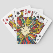 Comic Style Pop Art Explosion (2) Pokerkaarten (Achterkant)