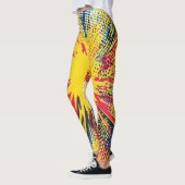 Comic Style Pop Art Explosion (3) Leggings (Links)