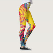 Comic Style Pop Art Explosion (3) Leggings (Rechts)