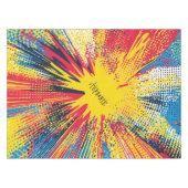 Comic Style Pop Art Explosion (3) Tafelkleed (Voorkant (Horizontaal))