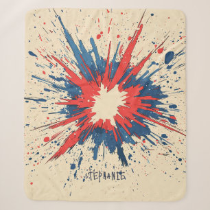 Comic Style Pop Art Explosion (5) Sherpa Deken