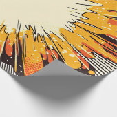 Comic Style Pop Art Explosion (6) Cadeaupapier (Hoek)