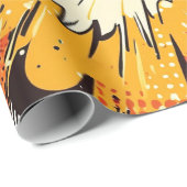 Comic Style Pop Art Explosion (6) Cadeaupapier (Rol Hoek)