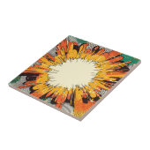 Comic Style Pop Art Explosion (6) Tegeltje (Zijkant)