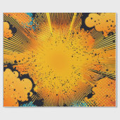Comic Style Pop Art Explosion (8) Cadeaupapier (Vlak)