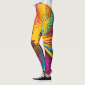 Comic Style Pop Art Explosion (9) Leggings (Links)