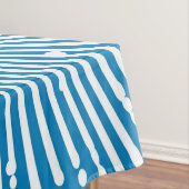 Comic Style Pop Art Explosion - Blauw en Wit Tafelkleed (Voorbeeld)