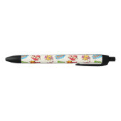 Comic Style Super Hero Girly Design Zwarte Inkt Pen (Bodem)