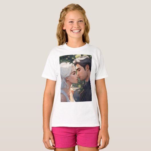 comic style t-shirt (Voorkant volledig)