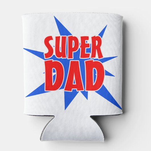  Comic Super Pap Vaderdag Blikjeskoeler (Achterkant)