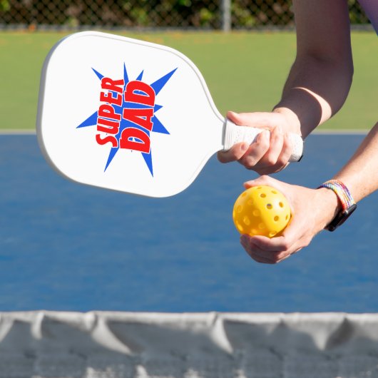  Comic Super Pap Vaderdag Pickleball Paddle (Insitu)