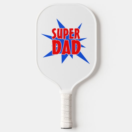  Comic Super Pap Vaderdag Pickleball Paddle (Voorkant)