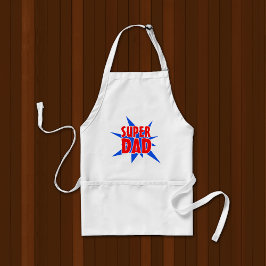  Comic Super Pap Vaderdag Standaard Schort