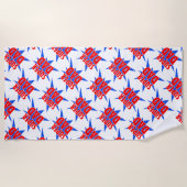 Comic Super Pap Vaderdag Strandlaken (Voorkant)