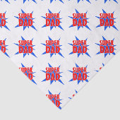  Comic Super Pap Vaderdag Tissuepapier (Detail)