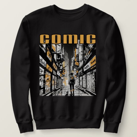 Comic Sweatshirt (Design voorkant)