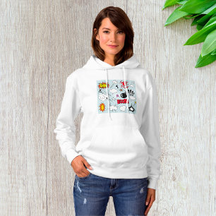 Comic Symbols Vrouwen Hoodie