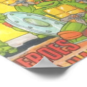  Comic Teenage Mutant Hero Turtles Poster (Hoek)