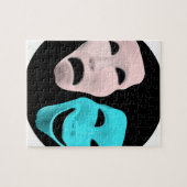 Comic Theater-maskers Legpuzzel (Horizontaal)
