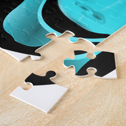 Comic Theater-maskers Legpuzzel (Zijkant)