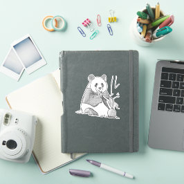 Comic tone Panda Sticker