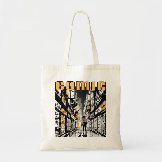 Comic Tote Bag (Voorkant)