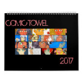 COMIC TOWEL 2018 KALENDER (Hoes)