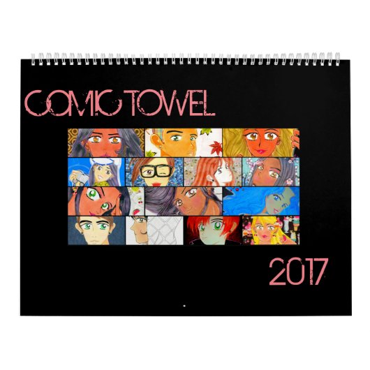COMIC TOWEL 2018 KALENDER (Hoes)
