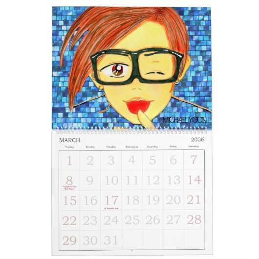 COMIC TOWEL 2018 KALENDER (Mar 2026)